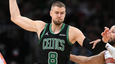 Celtics big man Kristaps Porzingis