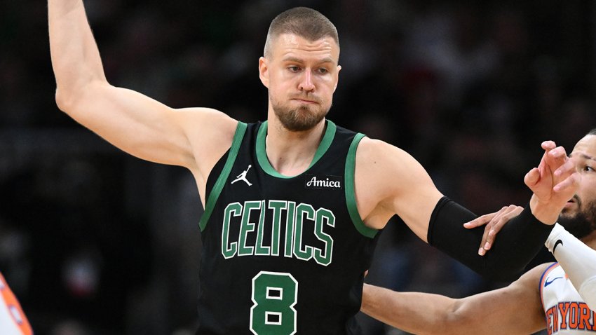Celtics big man Kristaps Porzingis