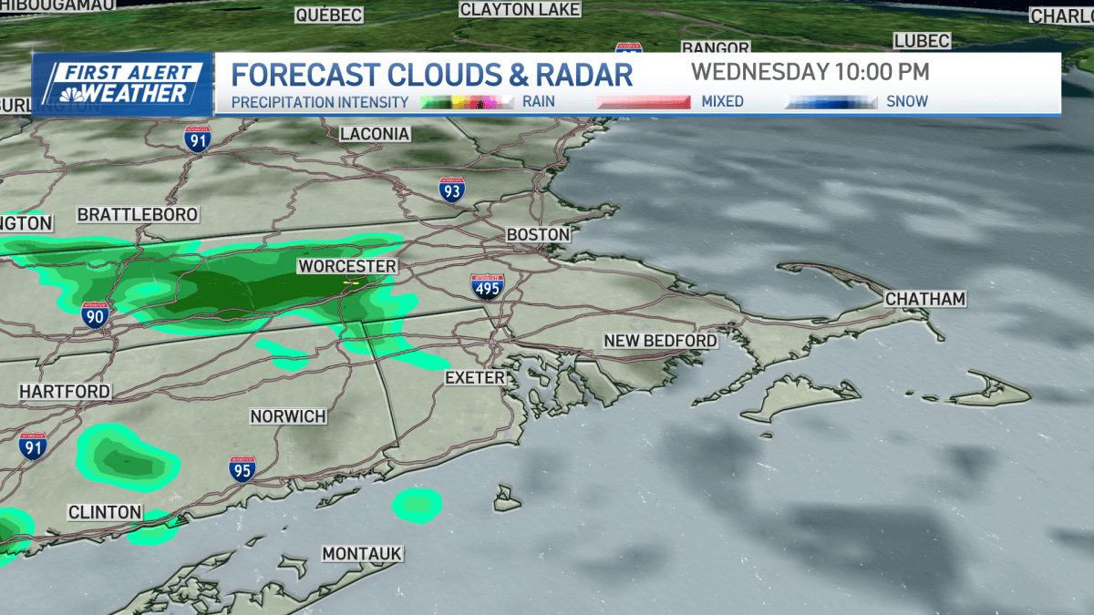 Rain, storm chances in Boston, Massachusetts this week – NBC Boston