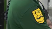 Fare engagement officers along the B branch of the MBTA's Green Line on May 16, 2025.
