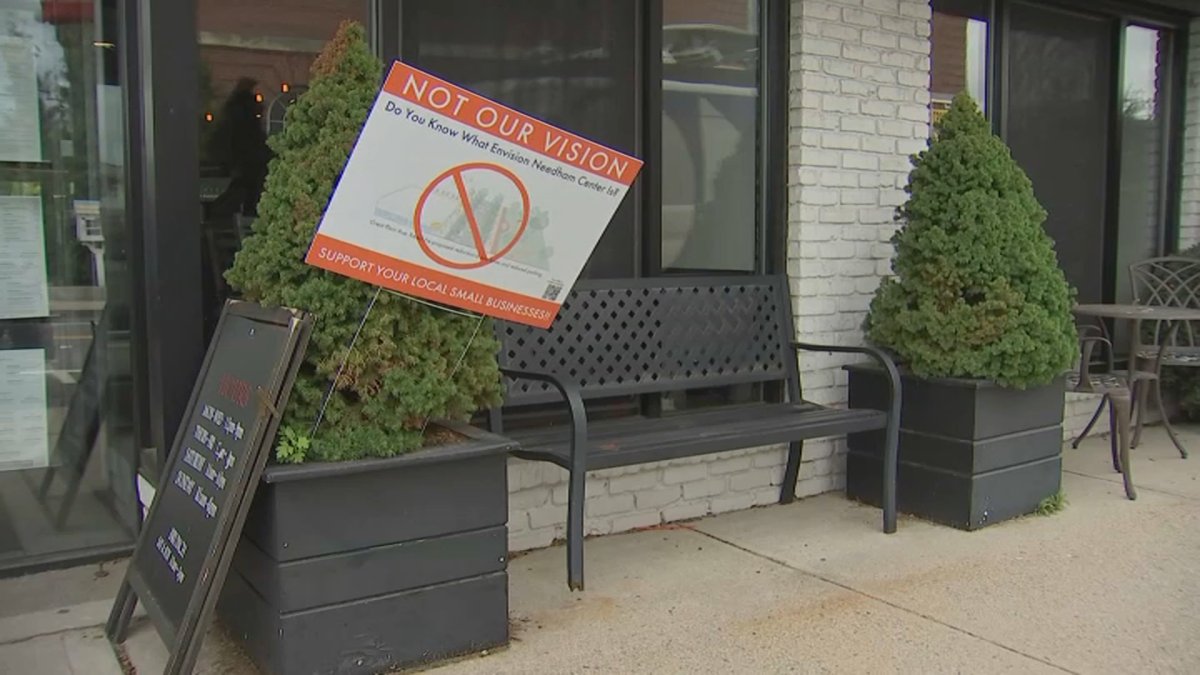Needham business owners push back against road redesign