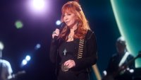 Reba McEntire performs onstage at rehearsals for the 60th Academy of Country Music Awards week held at the Ford Center at The Star on May 07, 2025 in Frisco, Texas.