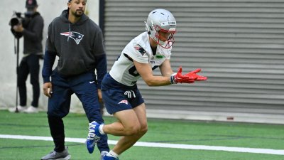 Undrafted rookie WR Efton Chism stands out at Patriots' OTAs