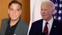 George Clooney and Joe Biden