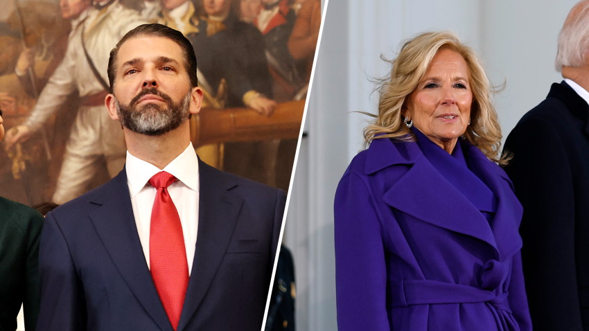 Donald Trump Jr. and Dr. Jill Biden