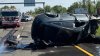 5 injured, including 2 critically, in crash, fire on I-91 in North Haven, Conn.