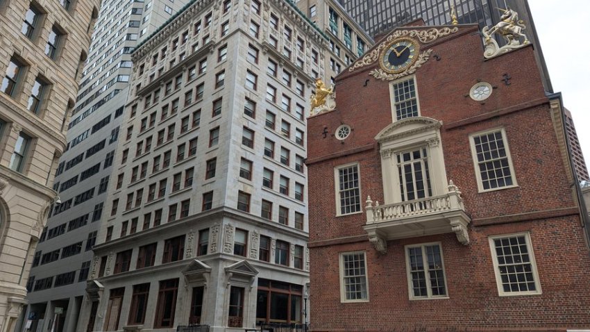 The 11-story Easton Building, which dates back more than a century across from the Old State House, has undergone a years-long restoration project.