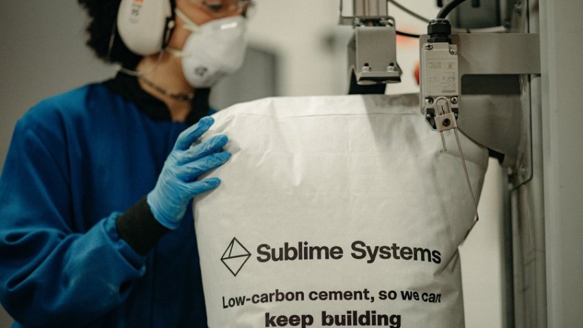 Sublime Systems low-carbon cement signed a deal with Microsoft to supply over 600,000 metric tons of cement over the next six to nine years.