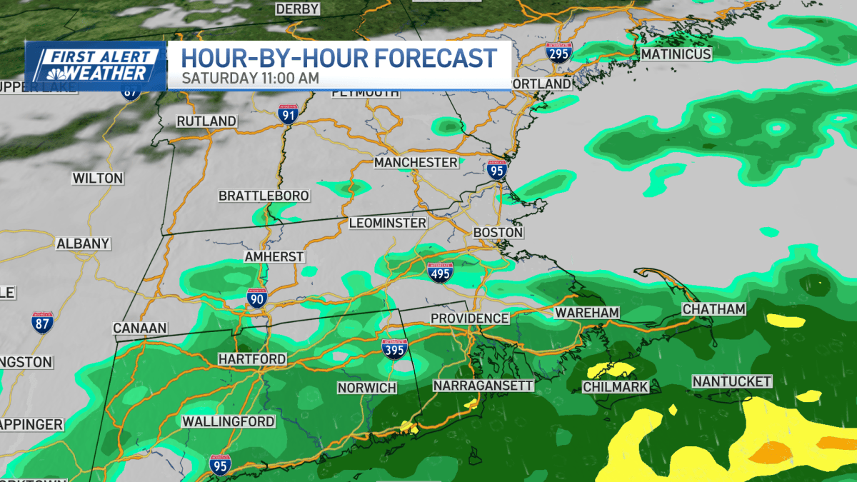 Boston forecast calls for rain on Father’s Day weekend – NBC Boston