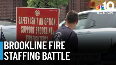 Brookline firefighters upset over plan to reduce minimum staffing