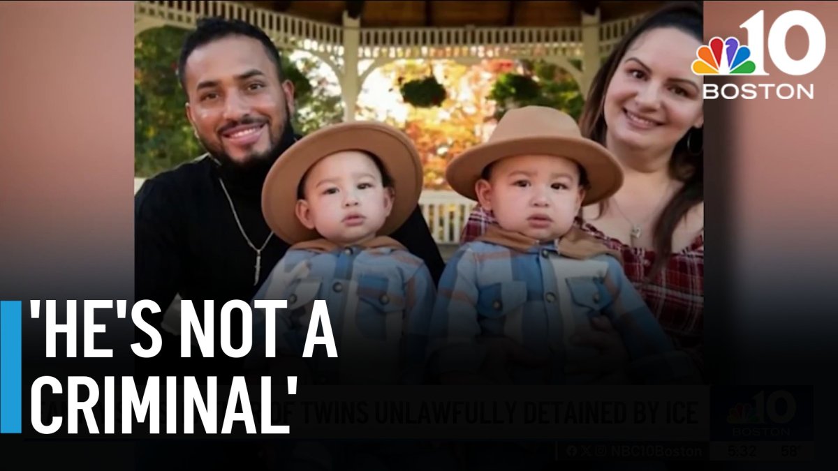 Father of twins unlawfully detained by ICE, family says – NBC Boston