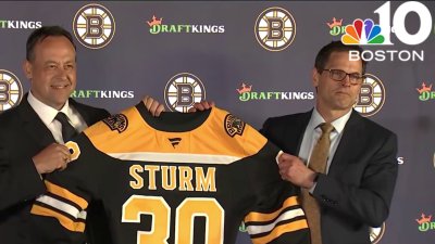 Bruins introduce ex-player Marco Sturm as new head coach