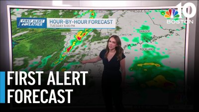 Rain to move out for the evening