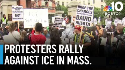 Protesters rally against ICE across Mass.