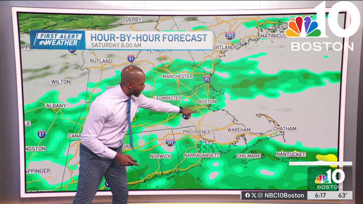 Forecast: The weekend isn’t a washout – NBC Boston