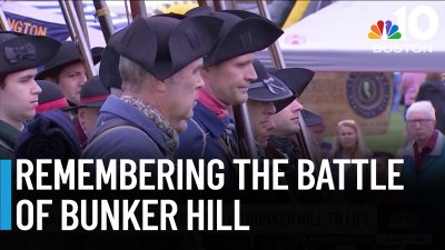 Reenactors bring 250th anniversary of Battle of Bunker Hill to life