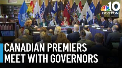 Canadian premiers meet with Northeastern governors in Boston
