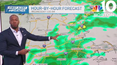 Tracking passing showers and patchy fog