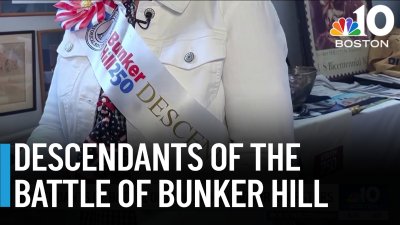 Descendants honor ancestors 250 years after Battle of Bunker Hill
