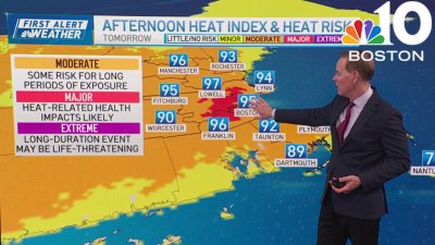 Baking heat headed to Boston Thursday — and more coming next week