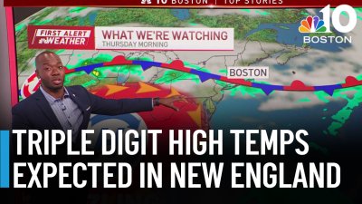 Sizzling temperatures ramping up in New England