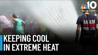 Salem firefighters help kids cool off in extreme heat