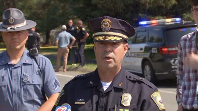 Beverly police chief speaks on scene of small plane crash that left 1 dead, another critically injured