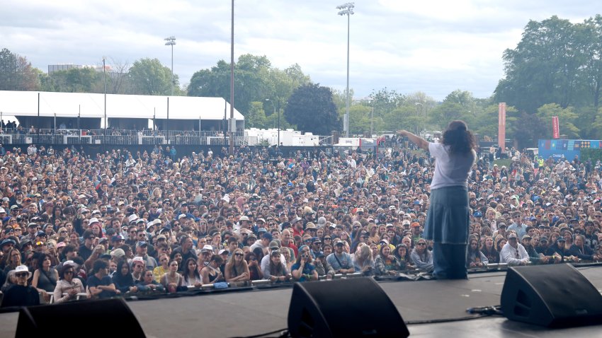 BOSTON, MASSACHUSETTS – MAY 25: Remi Wolf performs during the 2025 Boston Calling Music Festival at Harvard Athletic Complex on May 25, 2025 in Boston, Massachusetts. (Photo by Taylor Hill/Getty Images for Boston Calling)