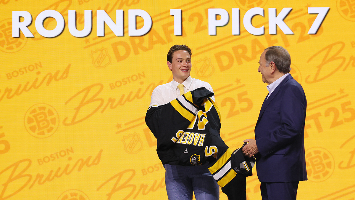 2025 NHL Draft first round grades: Expert rate Bruins' James Hagens pick –  NBC Boston