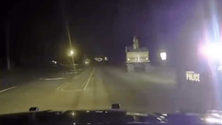 Police in South Carolina engaged in a slow pursuit as they followed an excavator down a main highway for more than an hour at the speed an average adult walks.
