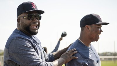 David Ortiz, Rafael Devers