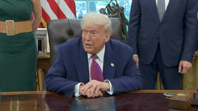 Trump warning ahead of military parade: Protesters ‘will be met with very big force'