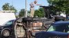 Wild crash in Everett, as car lands on its side; multiple injuries reported