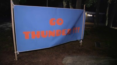 Leominster, Mass. cheering on Oklahoma City Thunder in NBA Finals. Here's why