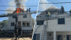 Boston firefighters battle house fire in Jamaica Plain