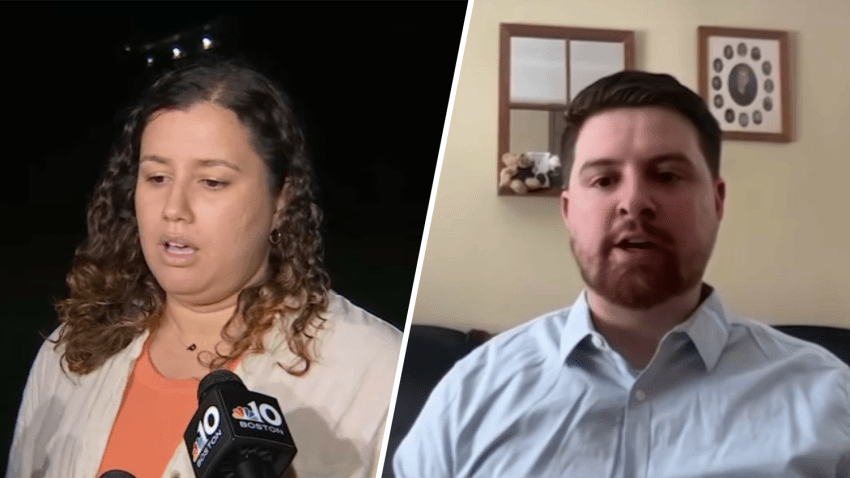 Two jurors in Karen Read’s retrial spoke out Thursday on their deliberations. Paula Prado (left) spoke to NBC10 Boston, while a man named Jason (right) spoke to TMZ.