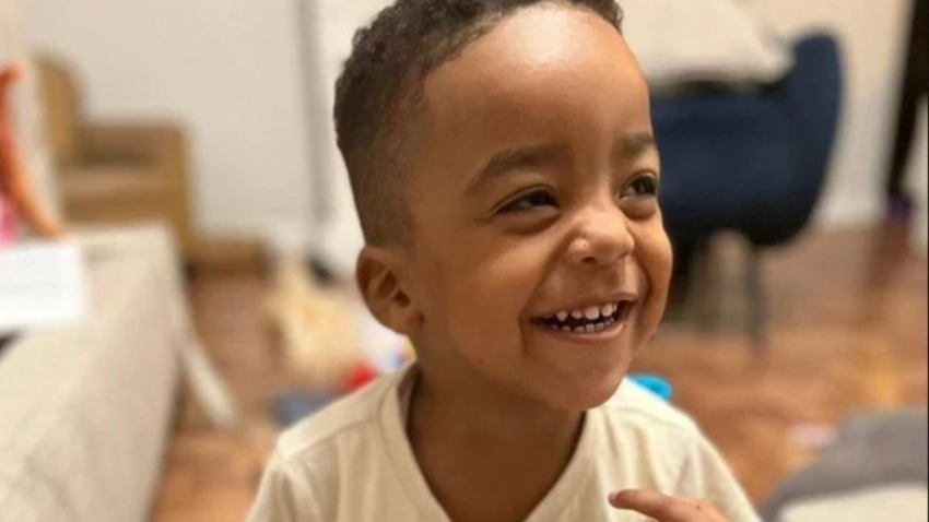 2-year-old Eyren Ezequiel Brito Pacheco, of North Providence, Rhode Island, was killed in a hit-and-run crash while visiting family in the Dominican Republic. (Pacheco family, via WJAR)