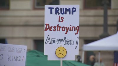 From Worcester to Brockton, thousands protest at ‘No Kings' rallies across Mass.
