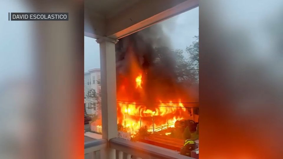 Winthrop MA house fire on Trident Ave – NBC Boston
