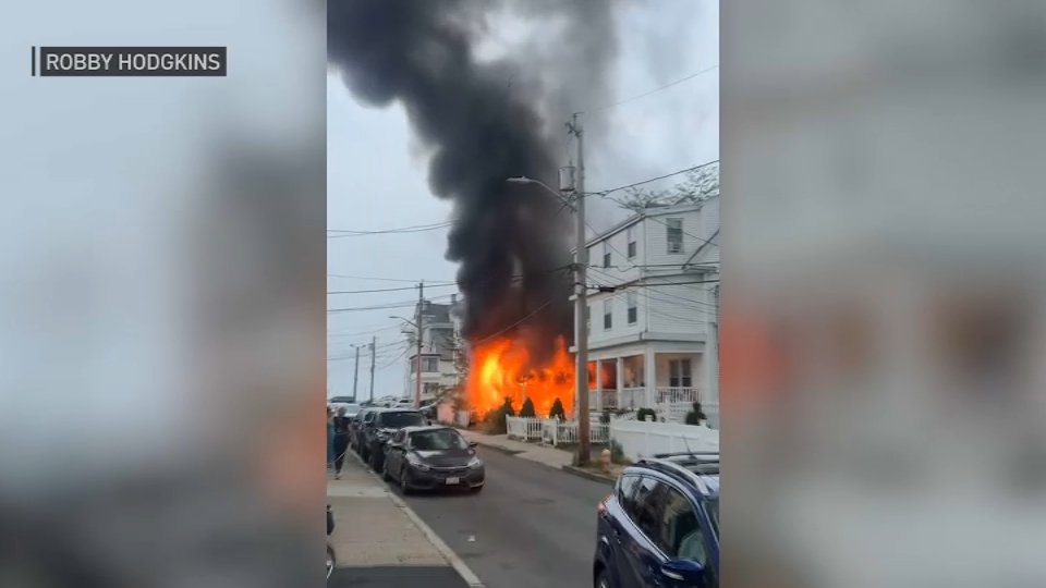 Winthrop MA house fire on Trident Ave – NBC Boston