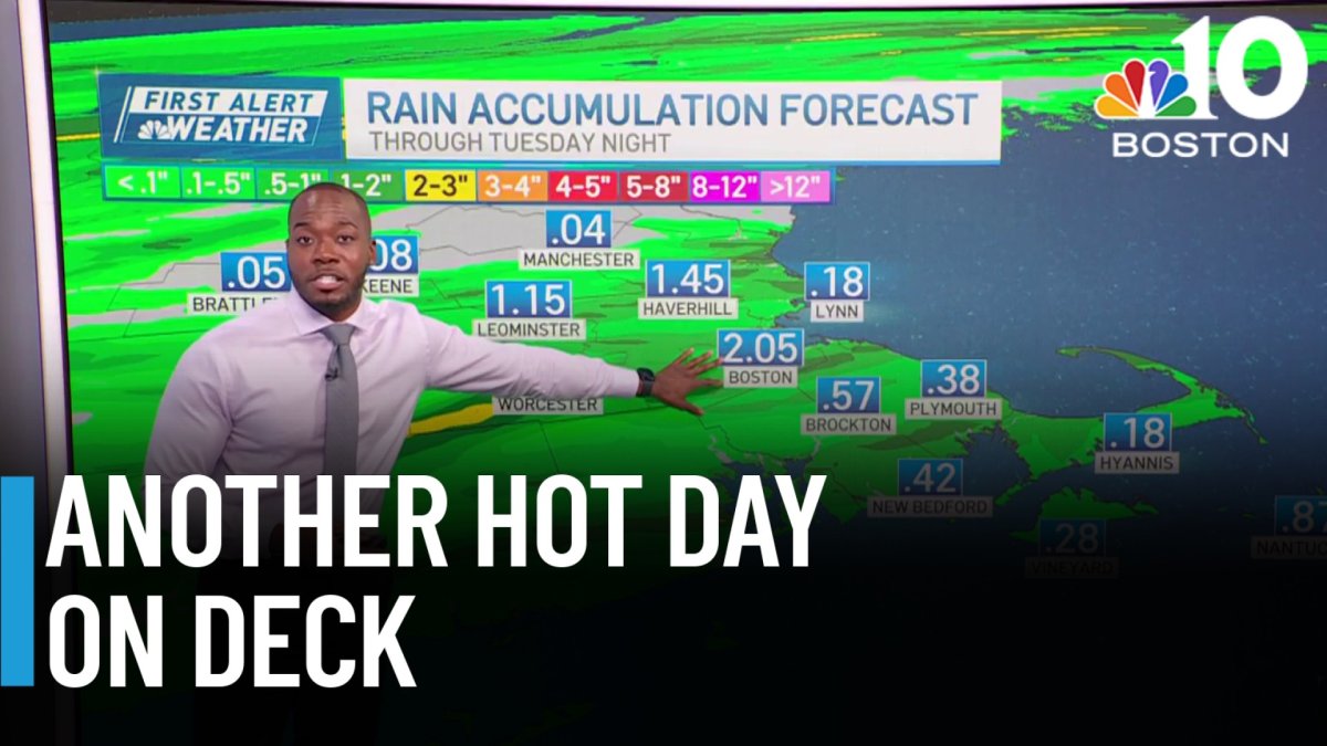 Another hot day to kick off work week — and more thunderstorms are in ...