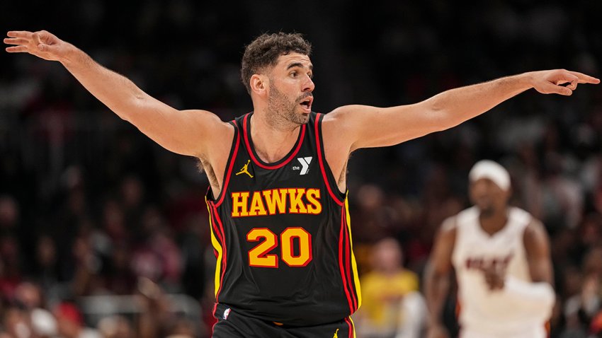 Hawks forward Georges Niang