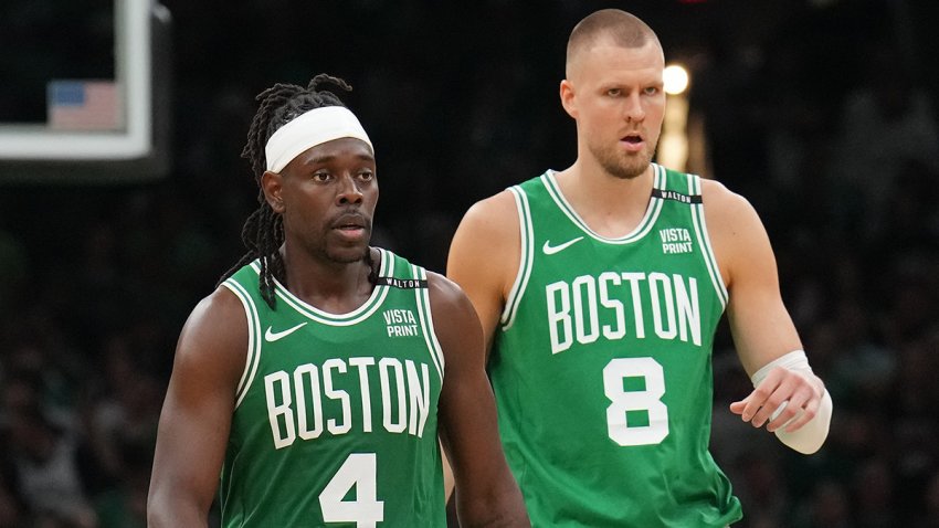 Jrue Holiday and Kristaps Porzingis