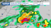 Leftover downpours, possible thunder early after storms fired overnight