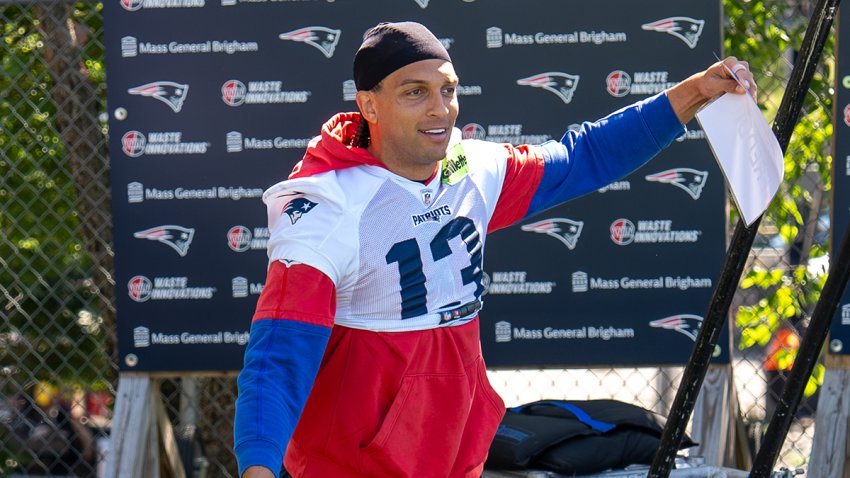 Patriots wide receiver Mack Hollins