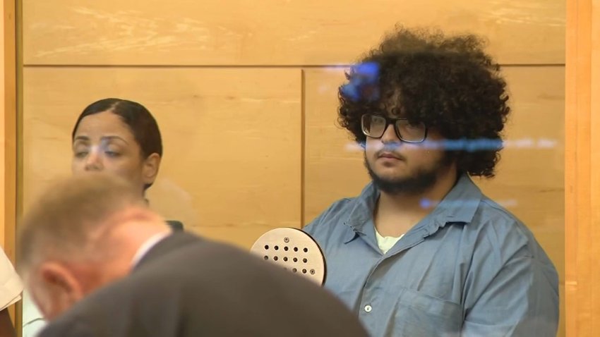 Eighteen-year-old Akram Elmoukhtari appears in court on July 25, 2025.
