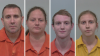 Four arrested after 9 abused children found in Florida home with cage, authorities say