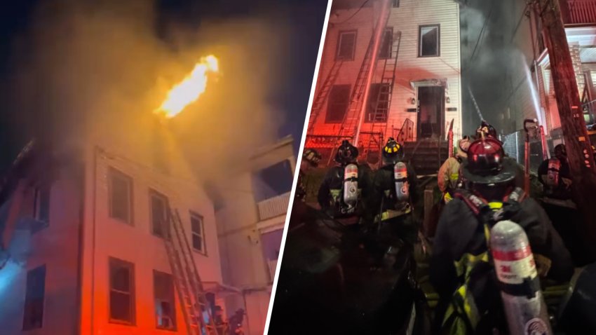 Boston Fire Department responded to Poplar Street fire overnight on July 13, 2025.
