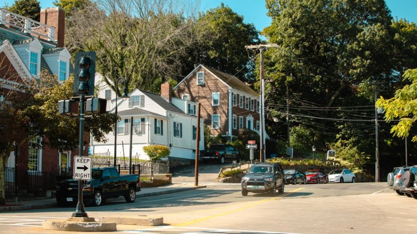 Homes in Milton. Boston and surrounding suburbs now have a median single-family home price of $1 million.