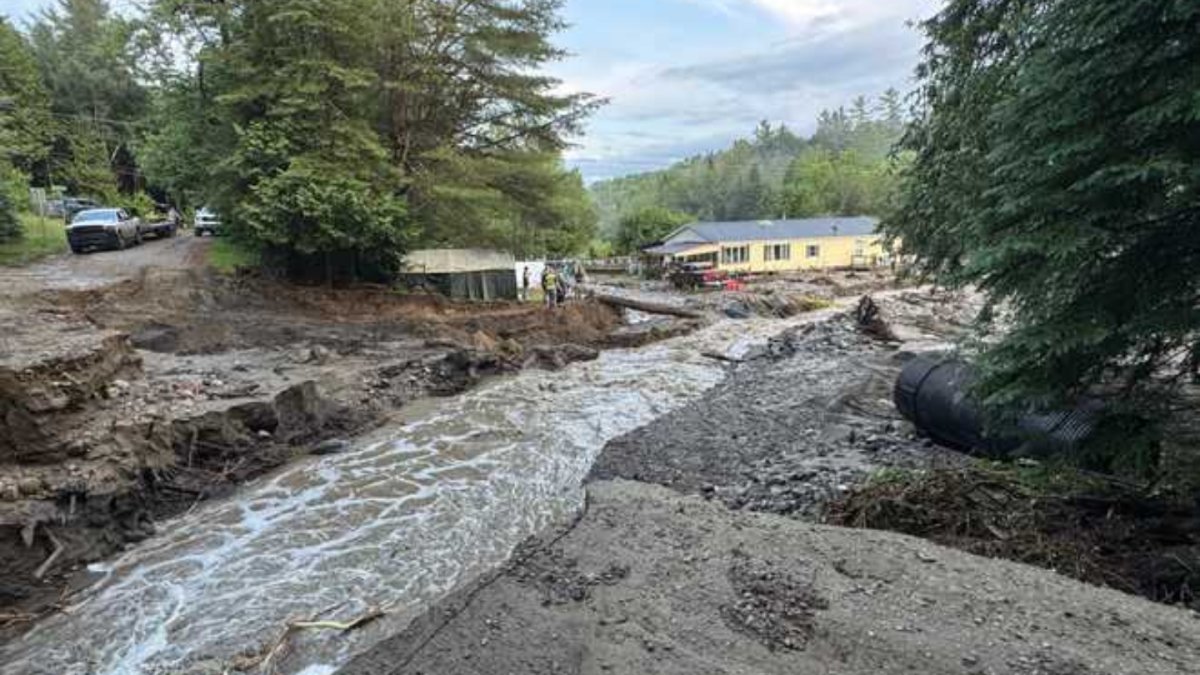 Flooding hits Vermont on anniversary of two previous July floods